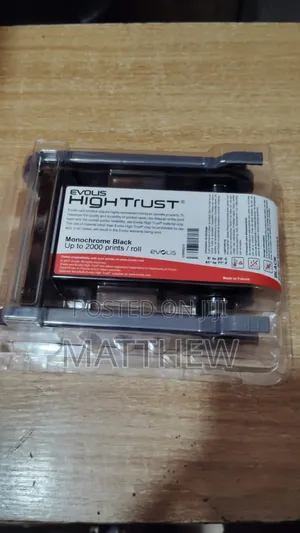 Evolis High Trust Monochrome Black Ribbon