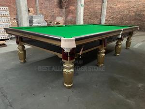 12ft American Fitness Billiard Board With Leather Pocket