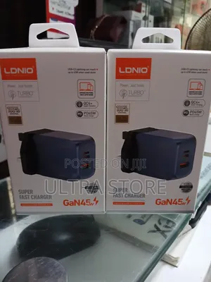 Ldnio 45w Usb-C/a Super Fast Charger Q6 Phone Fast Charger