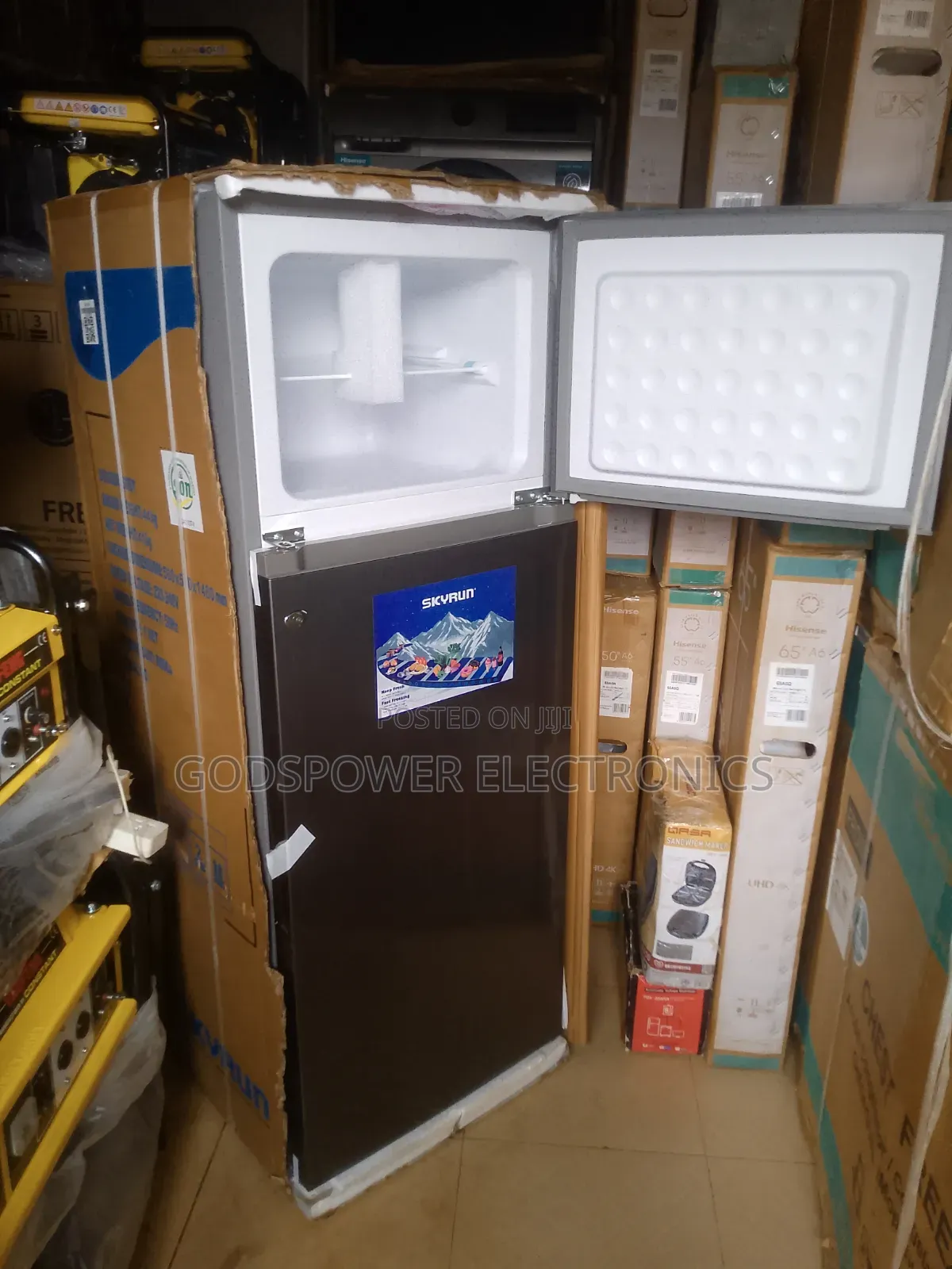 Skyrun 200l Double Door Refrigerators