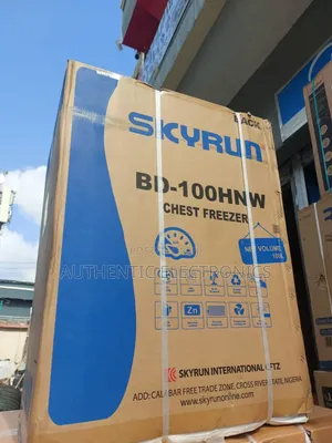 Brand New Skyrun 100liter Freezer