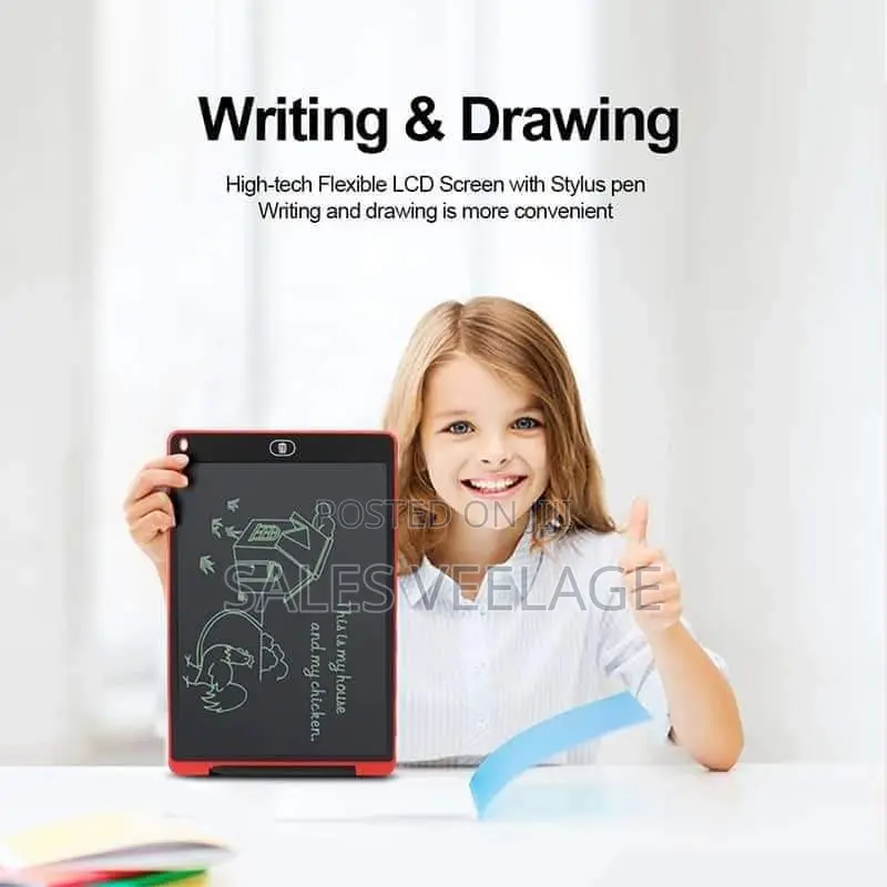 Flash Card Reader + LCD Writing/Drawing Tablet