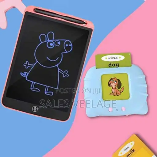 Flash Card Reader + LCD Writing/Drawing Tablet