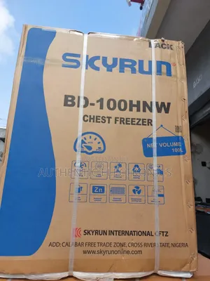 Brand New Skyrun 100liter Freezer