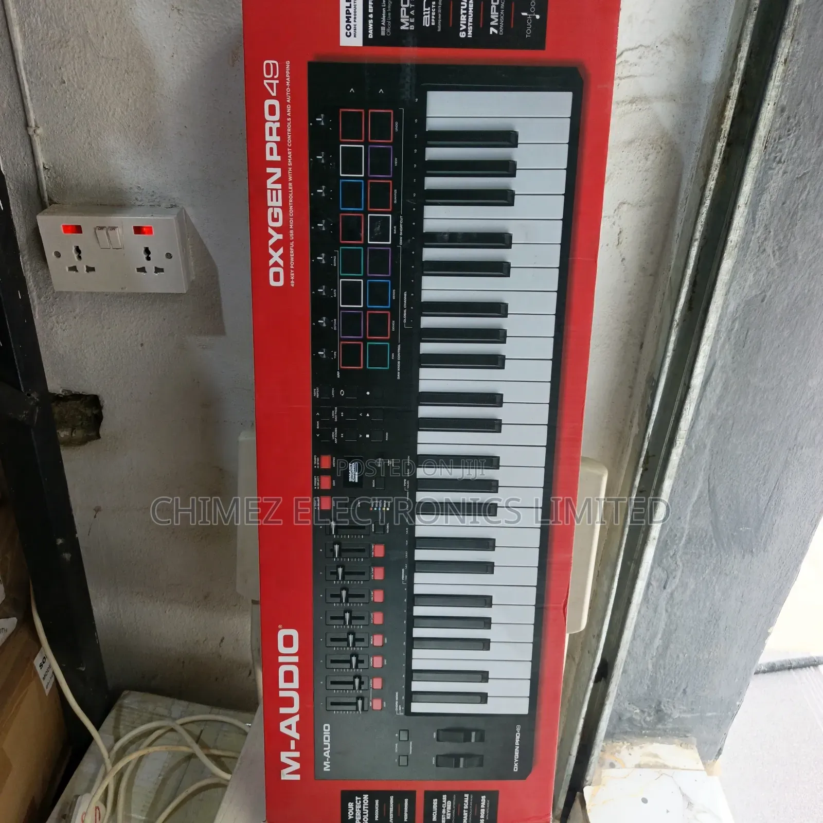 Oxygen 49pro M Audio Midi Keyboard