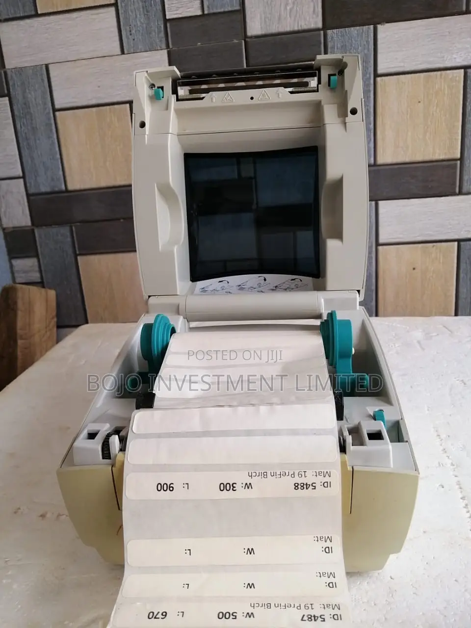 Zebra Lp 2844 Direct Thermal Barcode Label Printer USB Network 203 Dpi