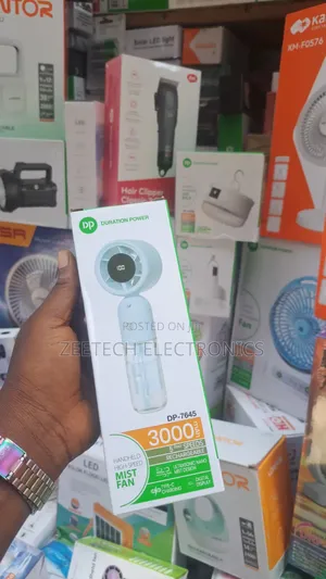 Dp Mini Rechargeable Handheld Mist Fan