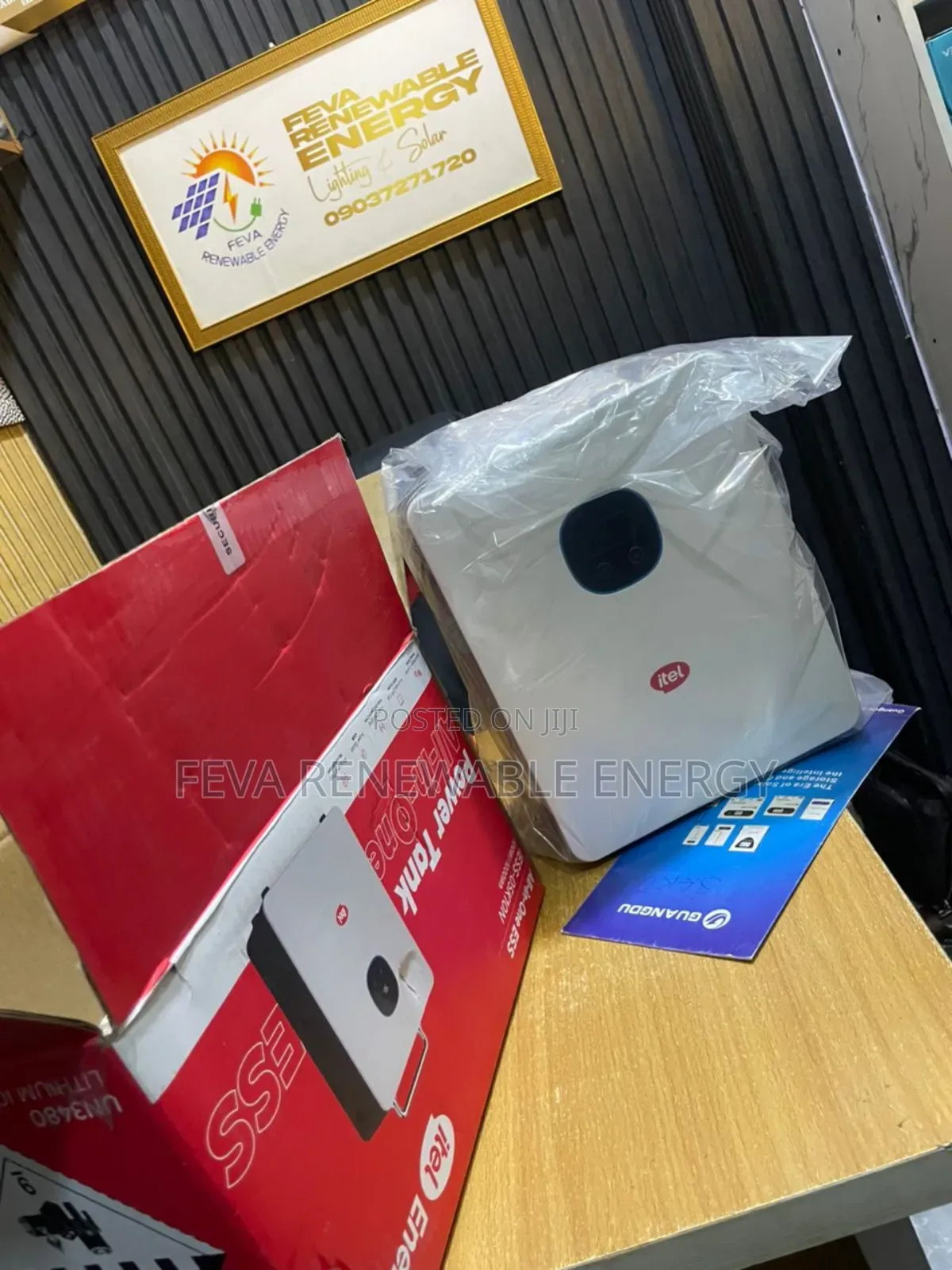 Itel Solar Generator 500w Lithium
