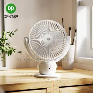 Dp Desktop Portable Rechargeable Fan Dp-7689