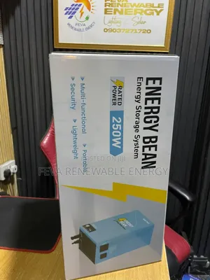 Energy Bean Solar Generator 250w Lithium