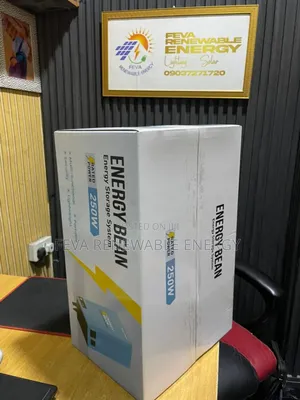 Energy Bean Solar Generator 250w Lithium
