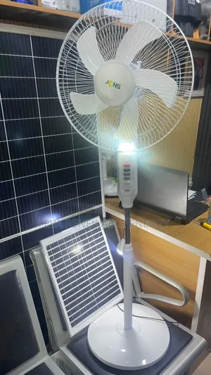 JCNS Solar Standing Fan 16 Inches