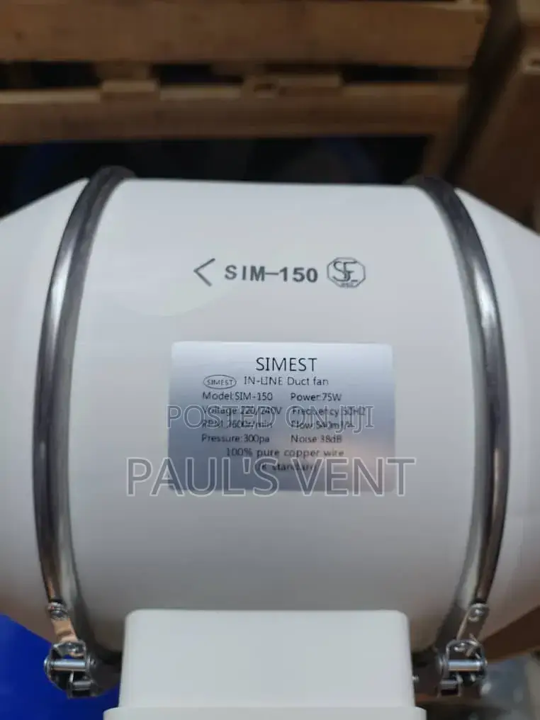 6" Inline Fan, Blower