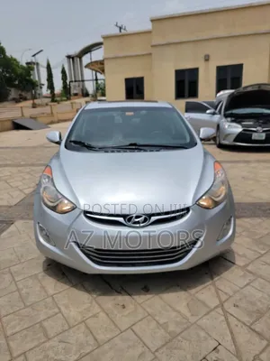 Hyundai Elantra Limited 2012 Silver