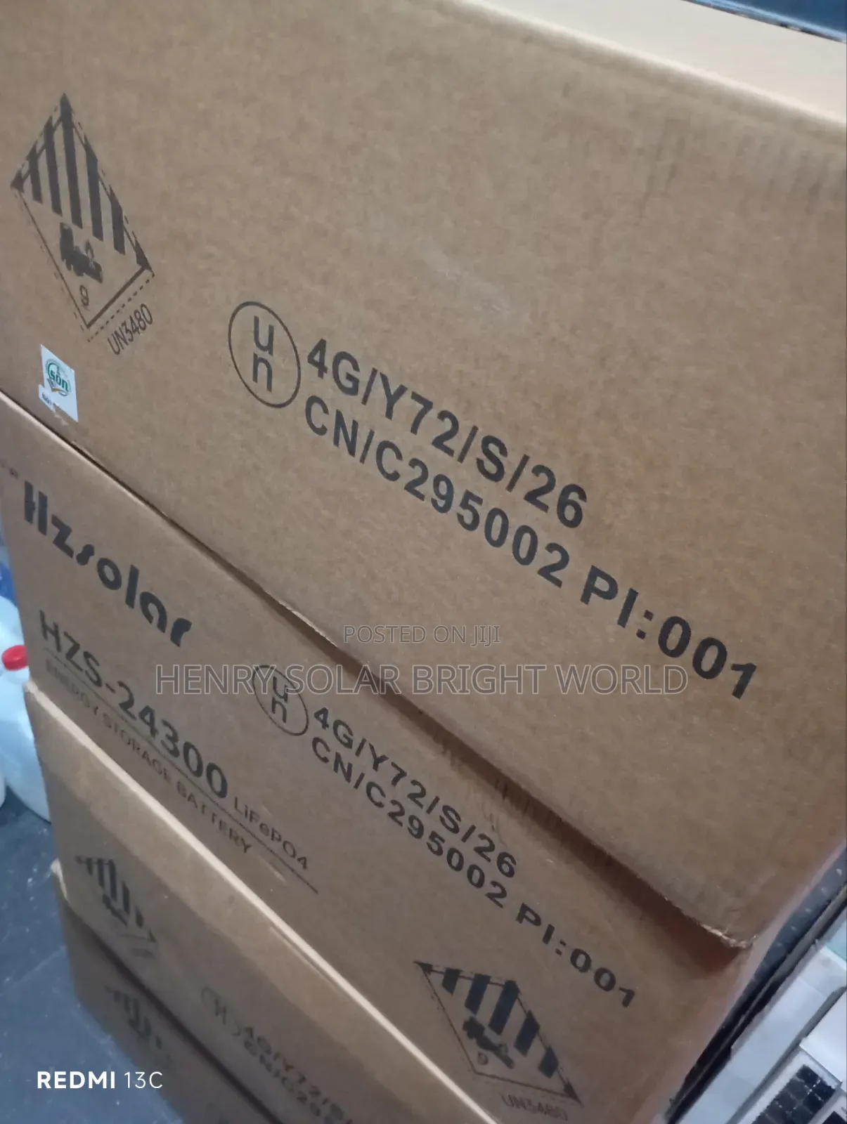 Hzolar 7.7kwh 24v Lithium Battery