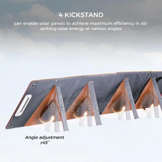 Flashfish Tsp100w Solar Panel Monocrystalline Silicon Foldable