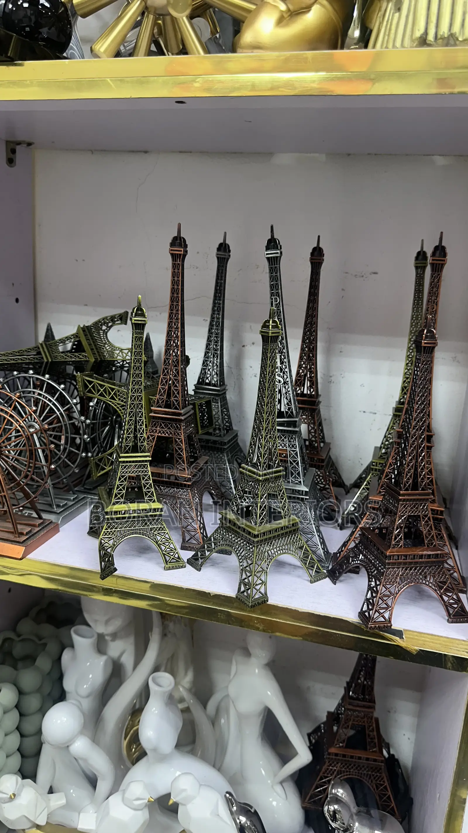 Eiffel Tower Decor Set