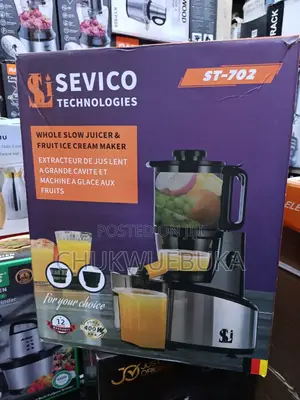 Sevico Technologies Slow Juicer and Ice Cream Maker