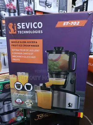 Sevico Technologies Slow Juicer and Ice Cream Maker