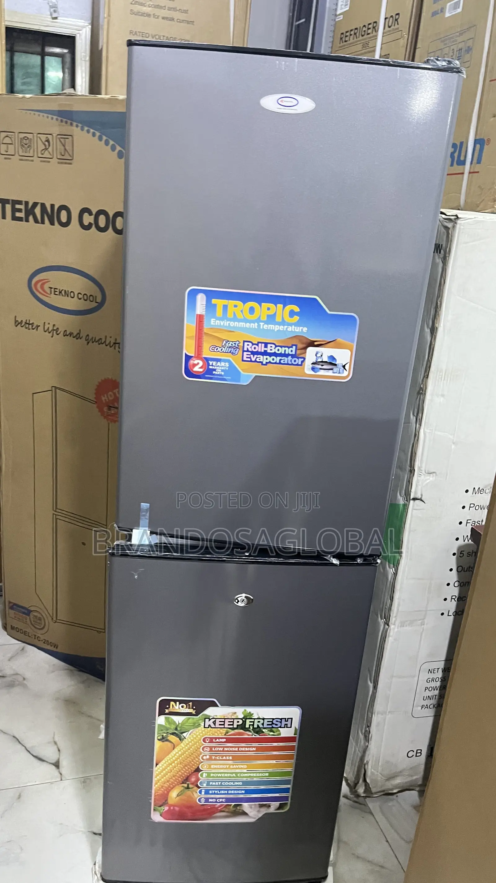 Teknocool 200 Litres Refrigerator(Tc-200w)-Premium Home Refrigerator –