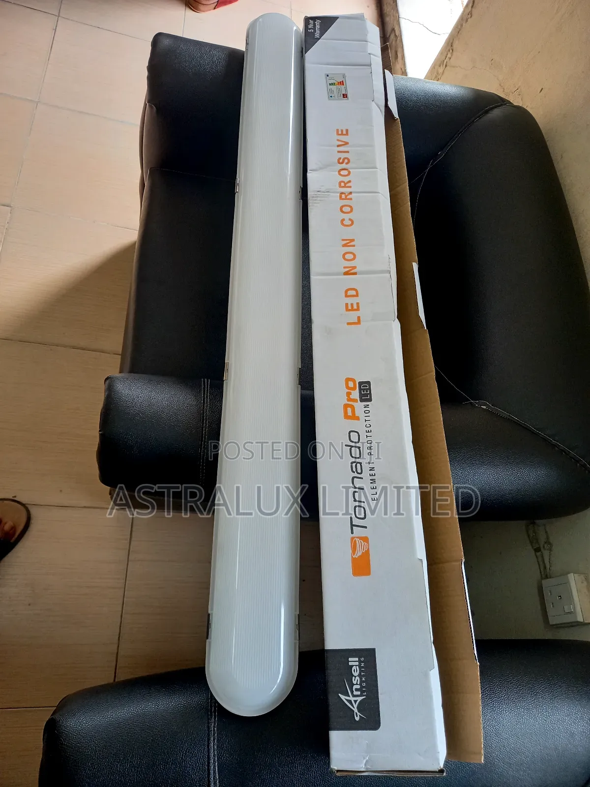 Ansell 4ft Double Led Tornado Pro Weatherproof Fitting