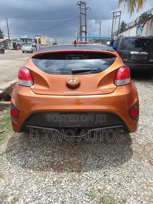 Hyundai Veloster Turbo 2013 Orange