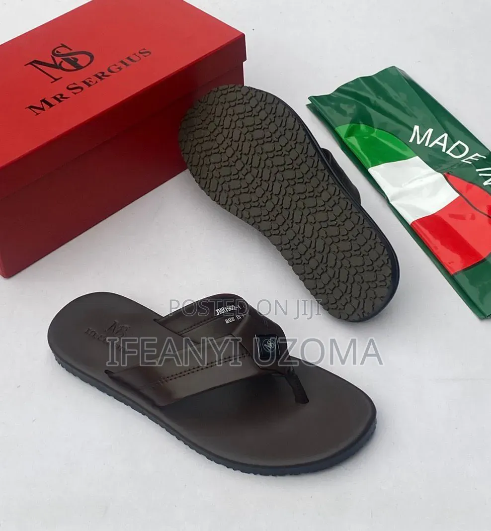 Original Leather Men Slippers