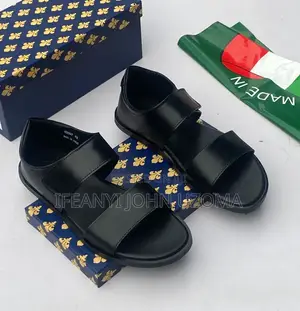 High Classic Italian Leather Sandals