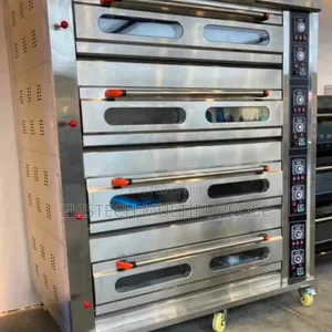 4-Deck Industrial Bakery Pizza Oven With Precision Controls