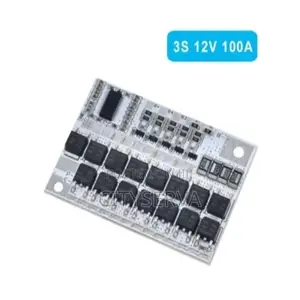 3s 100a BMS Board White 3s 100a Lithium Battery Protection Balance