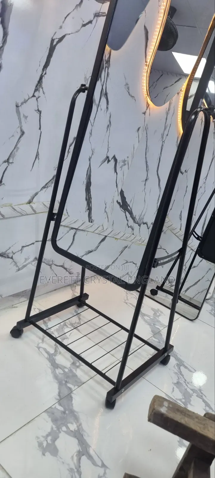 Dressing Mirror With Shoe Rack