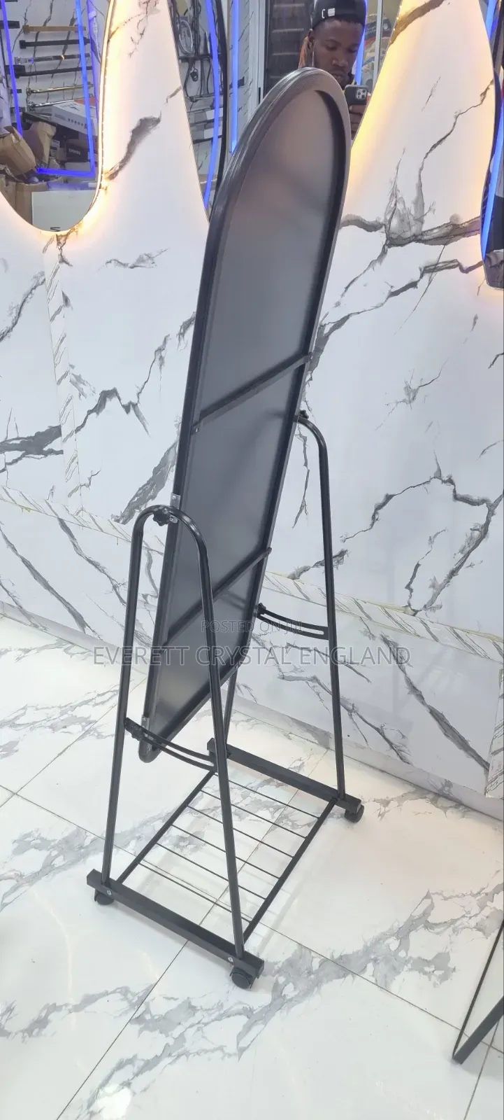 Dressing Mirror With Shoe Rack