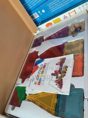 Mikimags (Kids Sensory Item) Magnetic Building Tiles