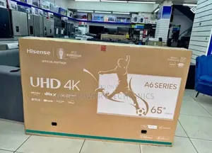 Hisense 65 Inches Full Uhd4k Smart Tv Frameless 2 Years Warranty