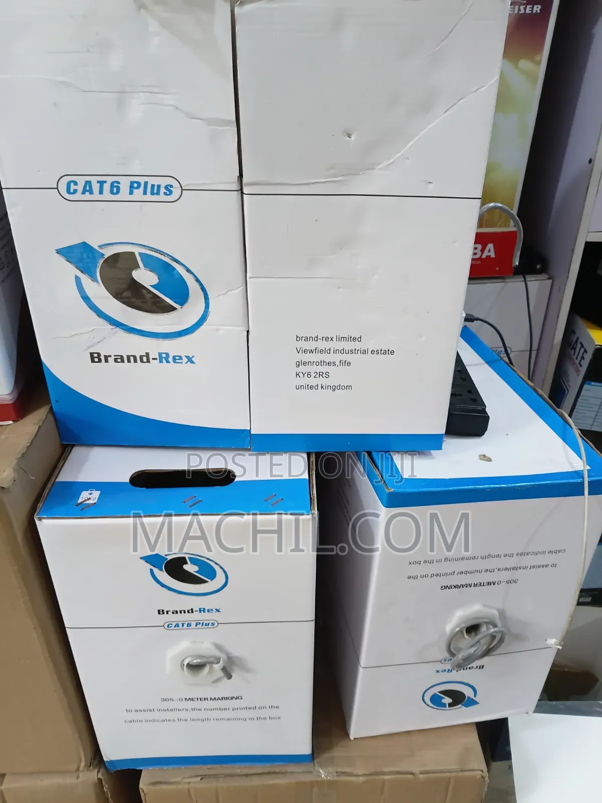 Brand_rex Cat6 Plus Cable 305m