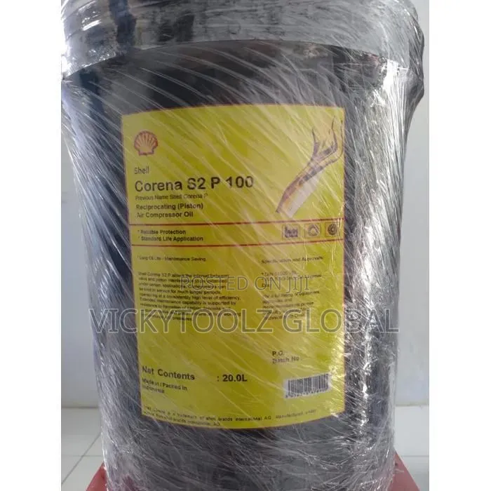 Shell Corena S2 P 100 Reciprocating (Piston) Air Compressor Oil ( 20l ...