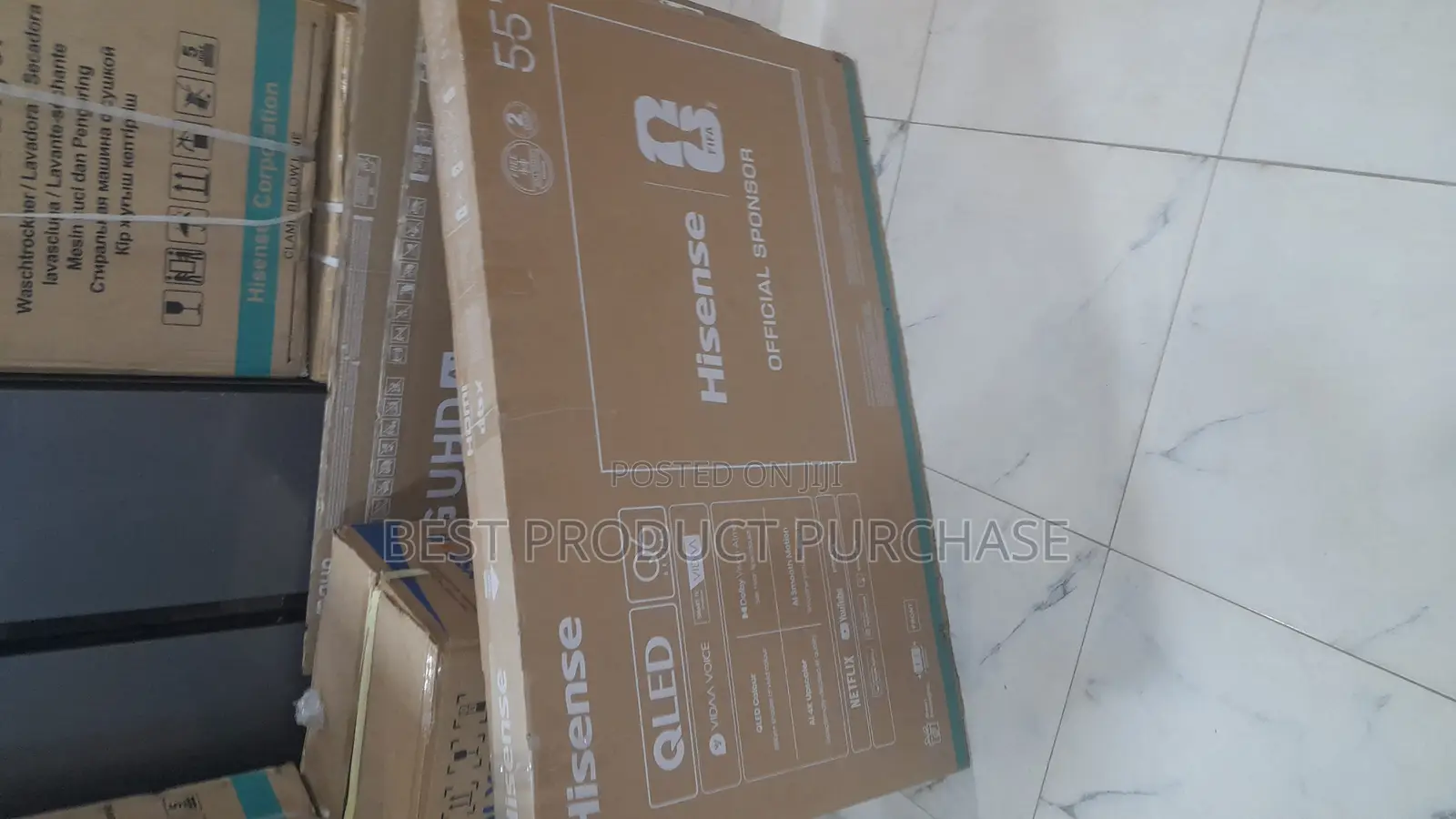 Cinematic Viewing: Hisense 55q6q 55" Smart 