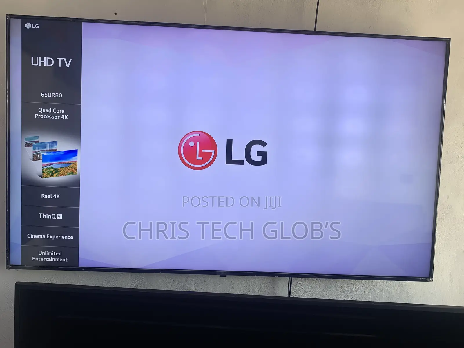 Lg 65inches Slim Smart Tv Quad Core Processor Thinq 