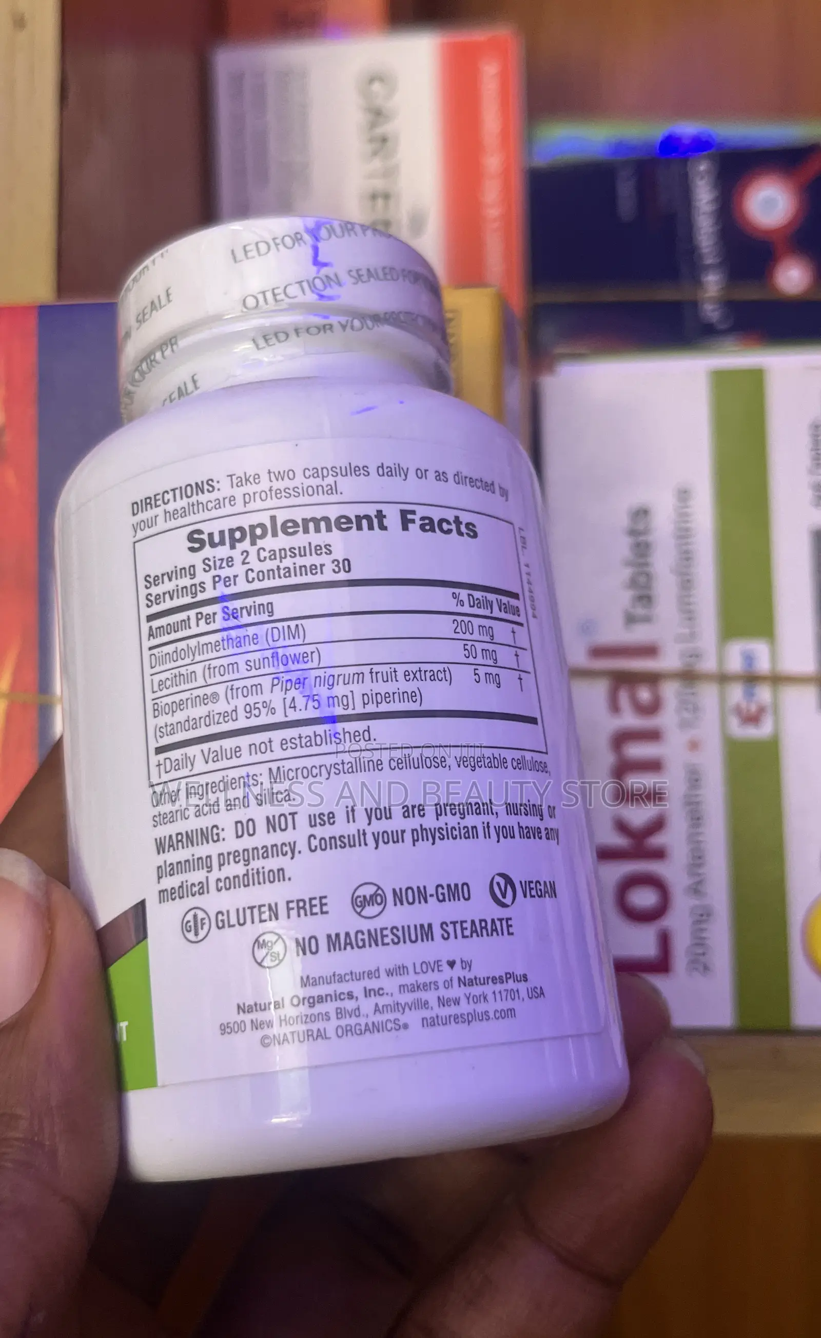 Natures Plus Pro Dim 200mg With Bioperine | 60 Capsules