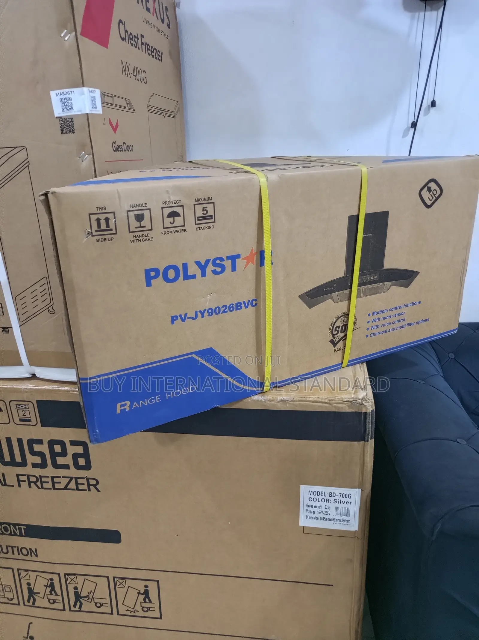 Polystar Pv-Jy9026bvc Ventilation Power Hood