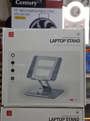Laptop Stand With 360 Rotation and Aluminum Alloy