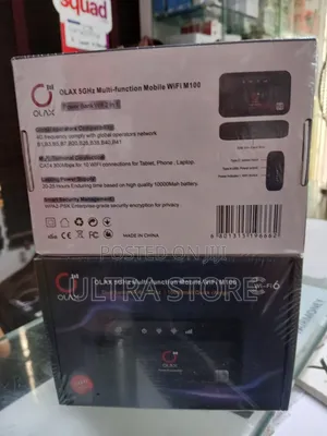 Olax M100 4g Sim Router 10000mah Powerbank 300mbps Global Wireless