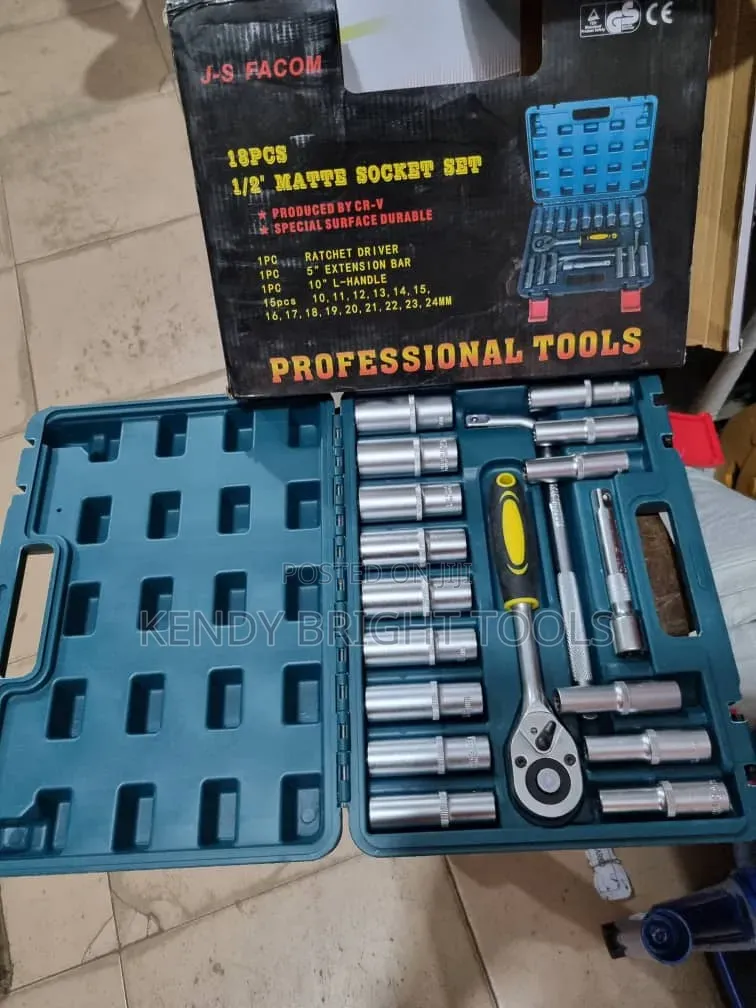 18pcs Long Socket Set