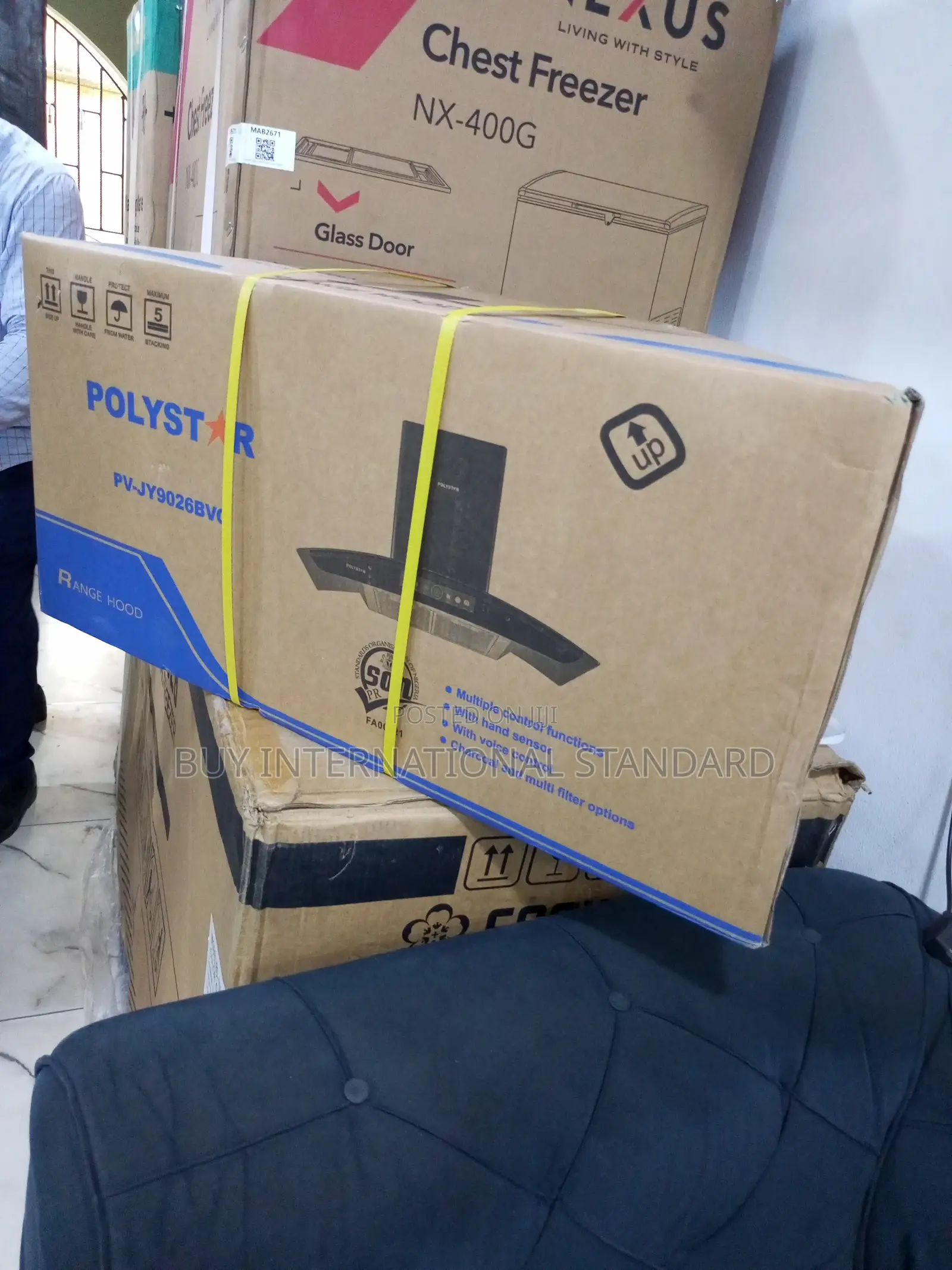 Polystar 90cm Efficient Airflow Kitchen Extractor