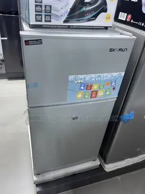 Brand New 85bcd Skyrun Double Door Refrigerator/Skyrun