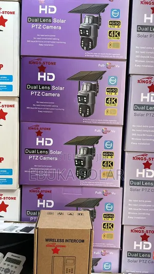Ubox Dual Solar Camera View