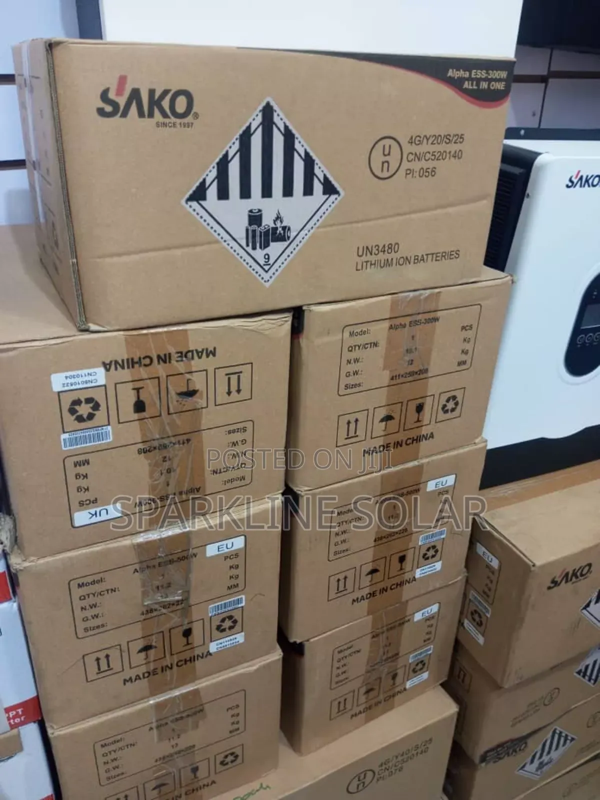 Quality Sako 300w Maxi Lithium Battery Solar Generator