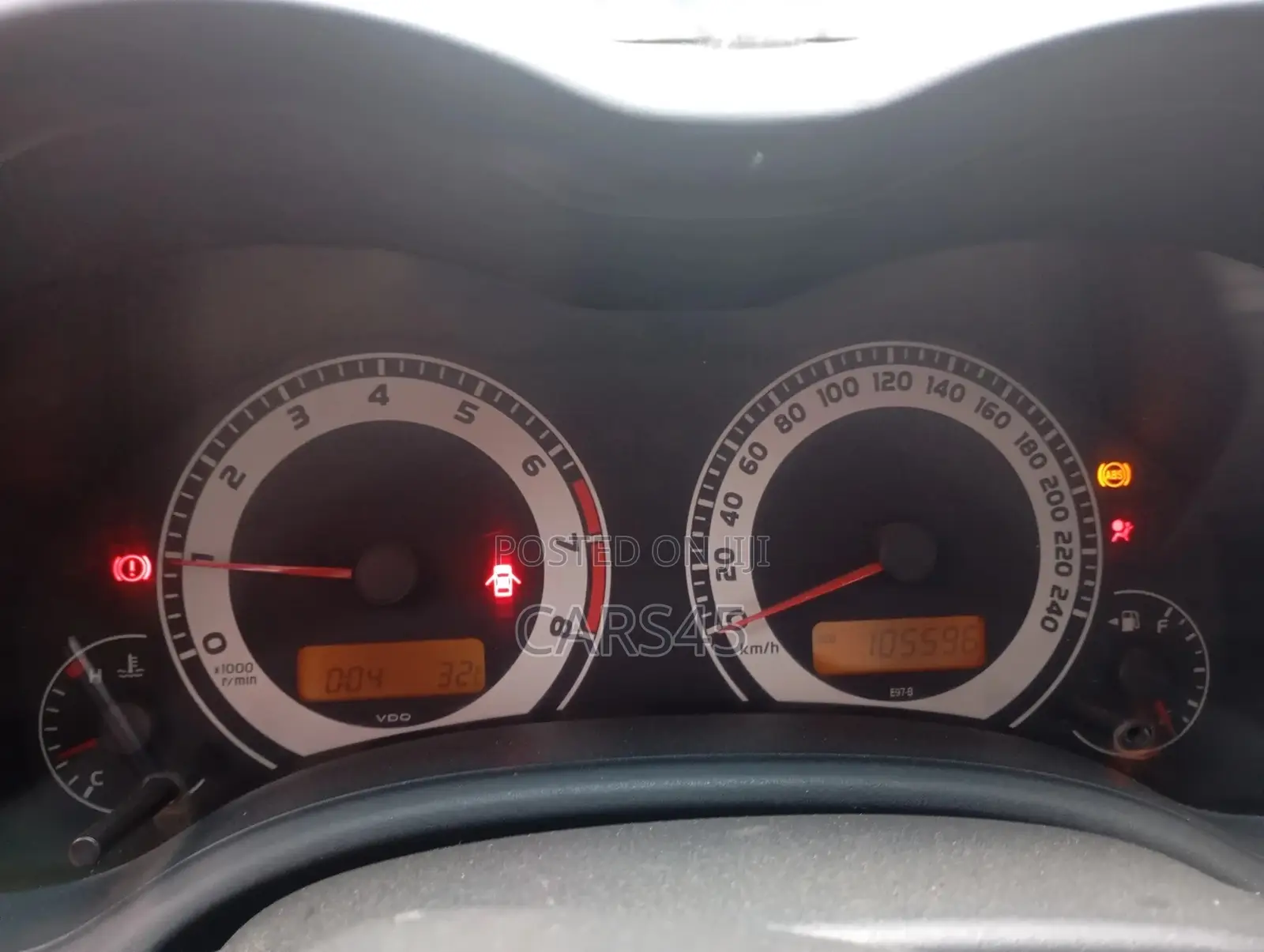 Toyota Corolla 2008 Black