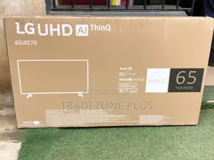 Spacious 65” Lg Television – Fully Functional Unit