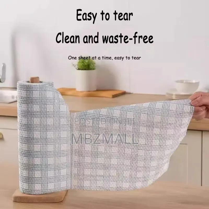 Grid Design Reuseable Tissue Long